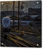 Cologne Central Station Acrylic Print