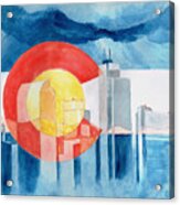 Colorado Flag Acrylic Print