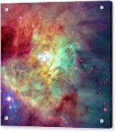 Colorful Orion Nebula Space Image Acrylic Print