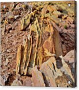 Colorful Sandstone Fins In Valley Of Fire Acrylic Print