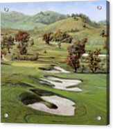 Cordevalle Golf Course Acrylic Print