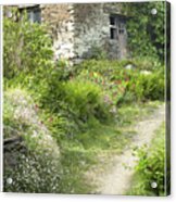 Cornwall Cottage Acrylic Print