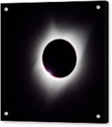 Corona -- 2017 Solar Eclipse In Independence, Oregon Acrylic Print