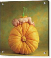 Country Pumpkin Acrylic Print