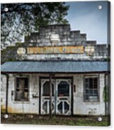 Country Store In The Mississippi Delta Acrylic Print