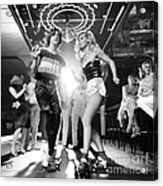 Couple At Roller Disco, C.1970-80s Acrylic Print