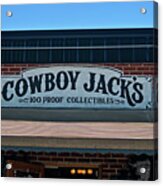 Cowboy Jack's Acrylic Print