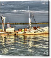 Crabbing Boat Scotty Boy - Smith Island, Maryland Acrylic Print