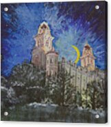 Crescent Moon Acrylic Print