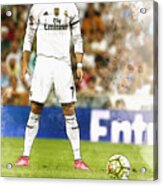 Cristiano Ronaldo Reacts Acrylic Print