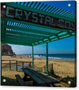 Crystal Cove Store Acrylic Print