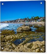 Crystal Cove Sunny Shore Acrylic Print