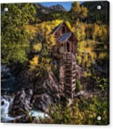 Crystal Mill Colorado Acrylic Print