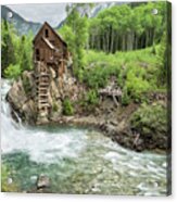 Crystal Mill I Acrylic Print