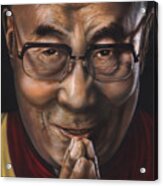 Dalai Lama Acrylic Print