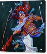 Dan Chinese Opera Acrylic Print
