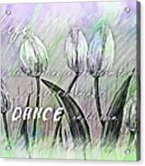Dance In The Rain 2 Acrylic Print