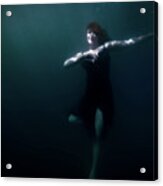 Dancing Under The Water Acrylic Print