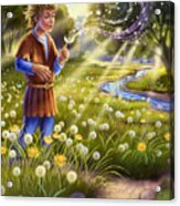 Dandelion - Make A Wish Acrylic Print