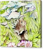 Darling Mouse Acrylic Print