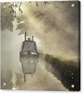 Dawn On The Canal Acrylic Print