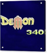 Demon 340 Emblem Acrylic Print