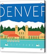 Denver City Park Acrylic Print