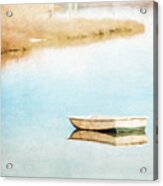 Dinghy In Eastham Acrylic Print
