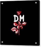 Dm Violator With Dm Logo Acrylic Print