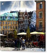 Dome Square/old Riga Latvia Acrylic Print