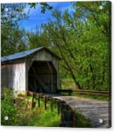 Dover Covered Bridge Acrylic Print