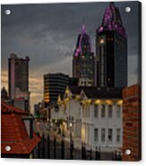 Downtown View From Fort Conde Acrylic Print