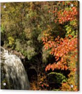 Dry Falls In North Carolina Acrylic Print