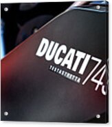 Ducati Testastretta Acrylic Print