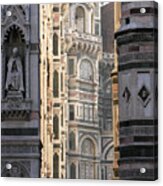 Duomo Sunrise Acrylic Print