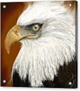 Eagle American Acrylic Print