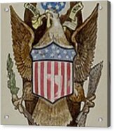 Eagle Emblem Acrylic Print
