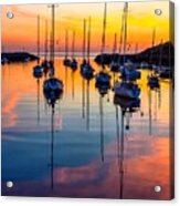 Early Morning In Rockport Acrylic Print