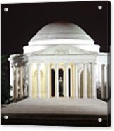 Early Washington Mornings - The Jefferson Memorial Acrylic Print