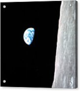 Earthrise From Apollo 8 Acrylic Print