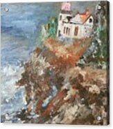 East Coast Lighthouse- Maine Acrylic Print