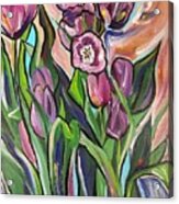 Tulip Abstraction Acrylic Print