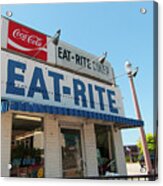 Eat-rite Diner Acrylic Print