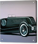 Edsel Ford Model 40 Special Speedster 1934 Painting Acrylic Print