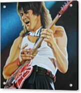 Edward Van Halen Acrylic Print