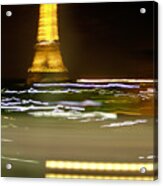 Eiffel In Motion Acrylic Print