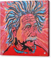 Einstein-in The Moment Acrylic Print