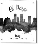 El Paso Texas Skyline 18 Acrylic Print