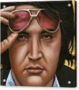 Elvis 24 1971 Acrylic Print