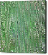 Emerald Green - Abstract Art Acrylic Print